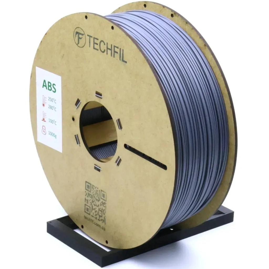 Пластик для 3D-принтера Techfil ABS 171 1.75мм 1кг gray dark (ABS171-1000-GREY-DARK)
