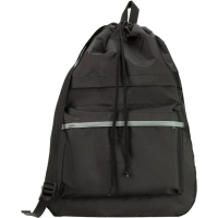 Cool For School Anti-theft Shoe Bag with 2 Zippers and "CFS" Extension, Black (CF85768-01)