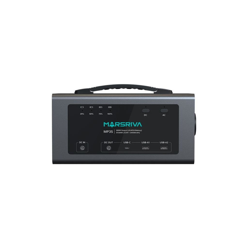 Зарядна станція Marsriva MP3S 300W 313.6Wh LiFePO4 (MP3SV2_MARSRIVA) Зарядна станція Marsriva MP3S 300W 313.6Wh LiFePO4 (MP3SV2_MARSRIVA)