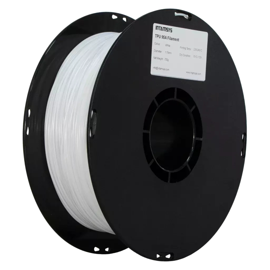 Пластик для 3D-принтера Intamsys TPU 95 1,75mm 0,75kg True White (1101-0001)