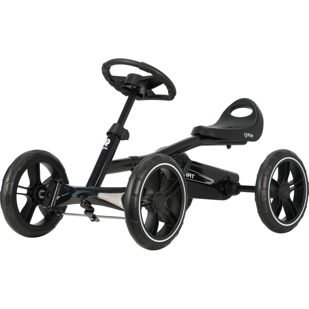 Веломобіль QPlay велокарт дитячий Go Kart Black (GK-01GoKartBlack) Веломобіль QPlay велокарт дитячий Go Kart Black (GK-01GoKartBlack)