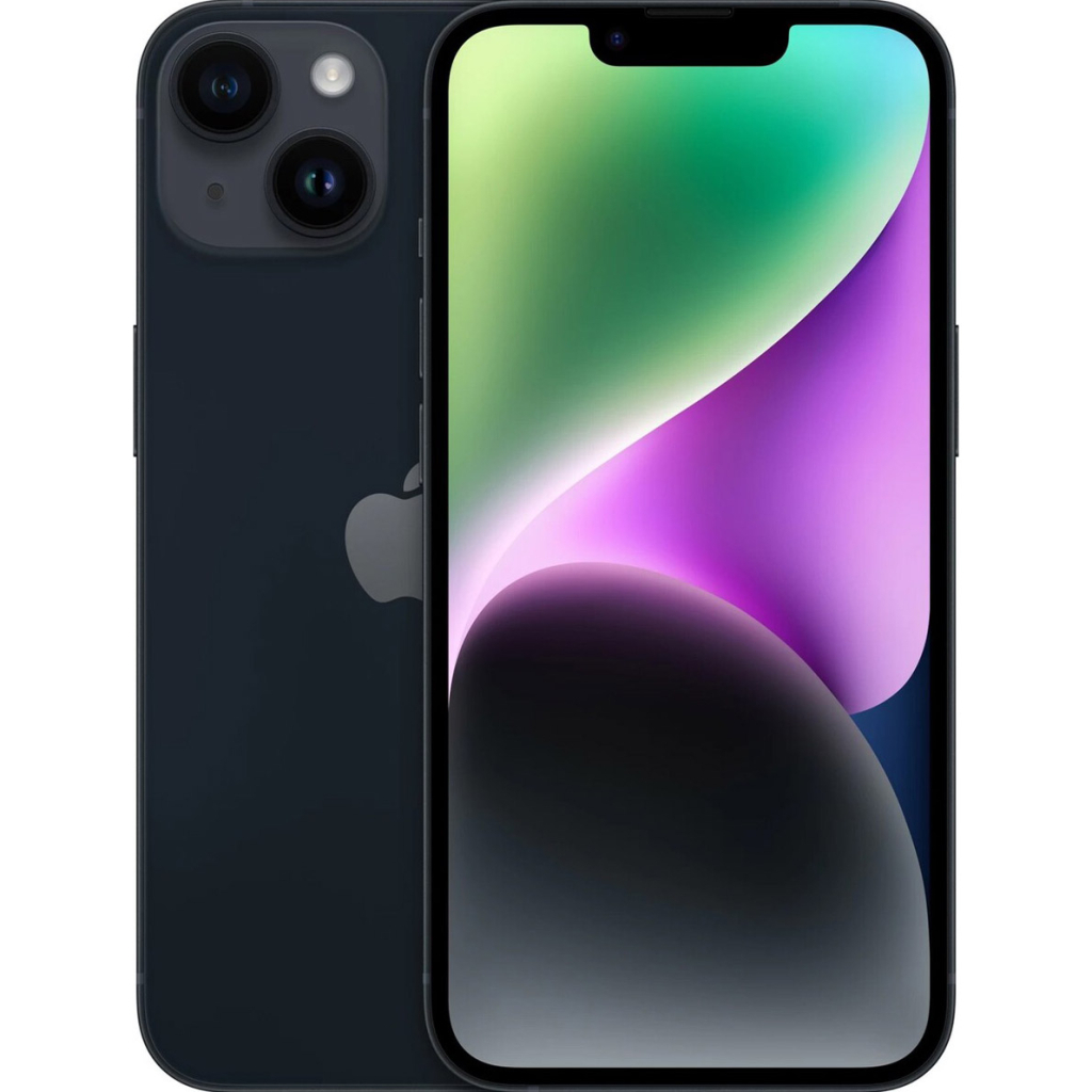 Мобільний телефон Apple iPhone 14 128Gb Midnight eSim (REF A) BREEZY (2AMPUA3)