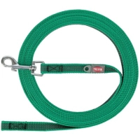 Повідець для собак Trixie Tracking leash прогумований S-M 5 м 15 мм зелений (4011905472607)