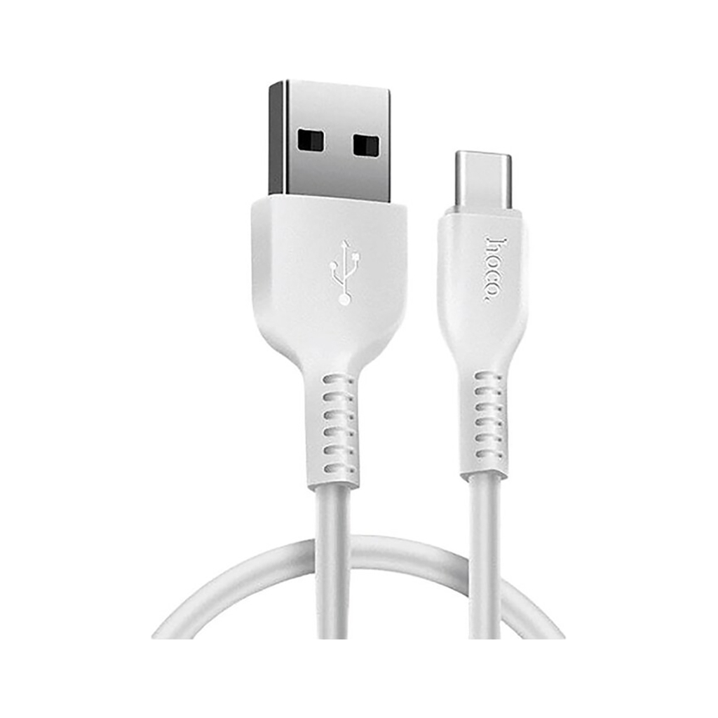 Дата кабель USB 2.0 AM to USB-C 3.0m 2A X20 white HOCO (6957531068976) Дата кабель USB 2.0 AM to USB-C 3.0m 2A X20 white HOCO (6957531068976)