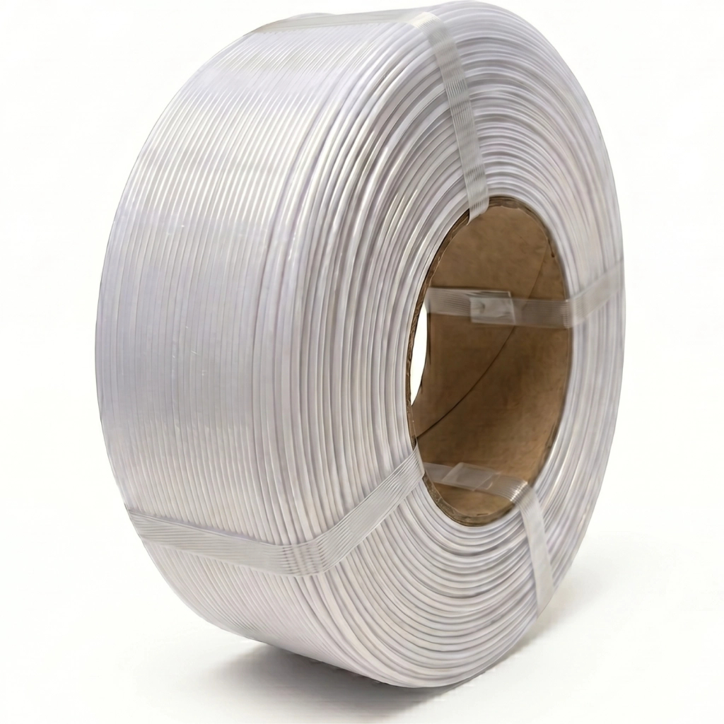 Пластик для 3D-принтера Тірапласт PETG Refill 1.75 мм 1,0 кг white (25296/25219) Пластик для 3D-принтера Тірапласт PETG Refill 1.75 мм 1,0 кг white (25296/25219)