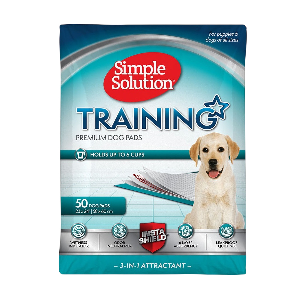 Пелюшки для собак Simple Solution Training Premium Dog Pads 50 шт 58х60 см (0010279134016) Пелюшки для собак Simple Solution Training Premium Dog Pads 50 шт 58х60 см (0010279134016)