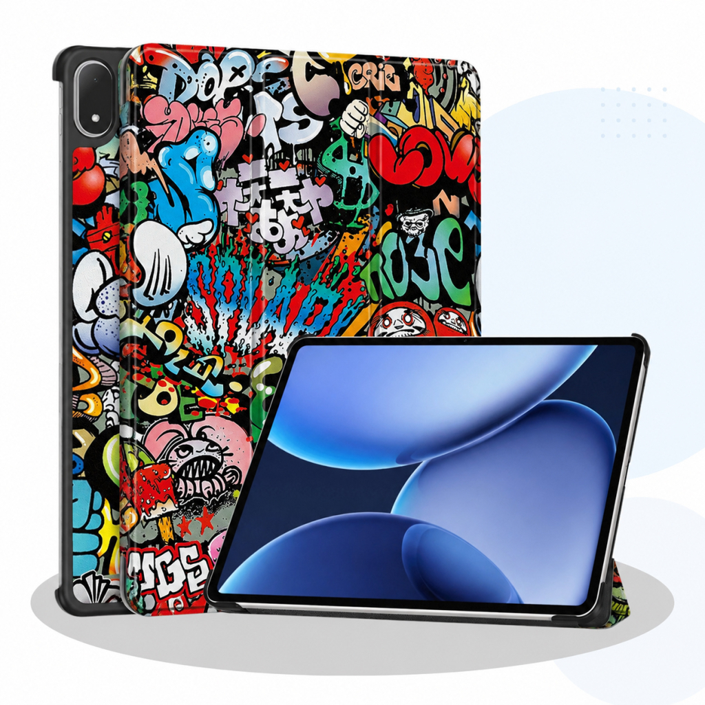 Чохол до планшета BeCover Smart Case Oppo Pad Mini (OPD2515) 8.8" Graffiti (715820)
