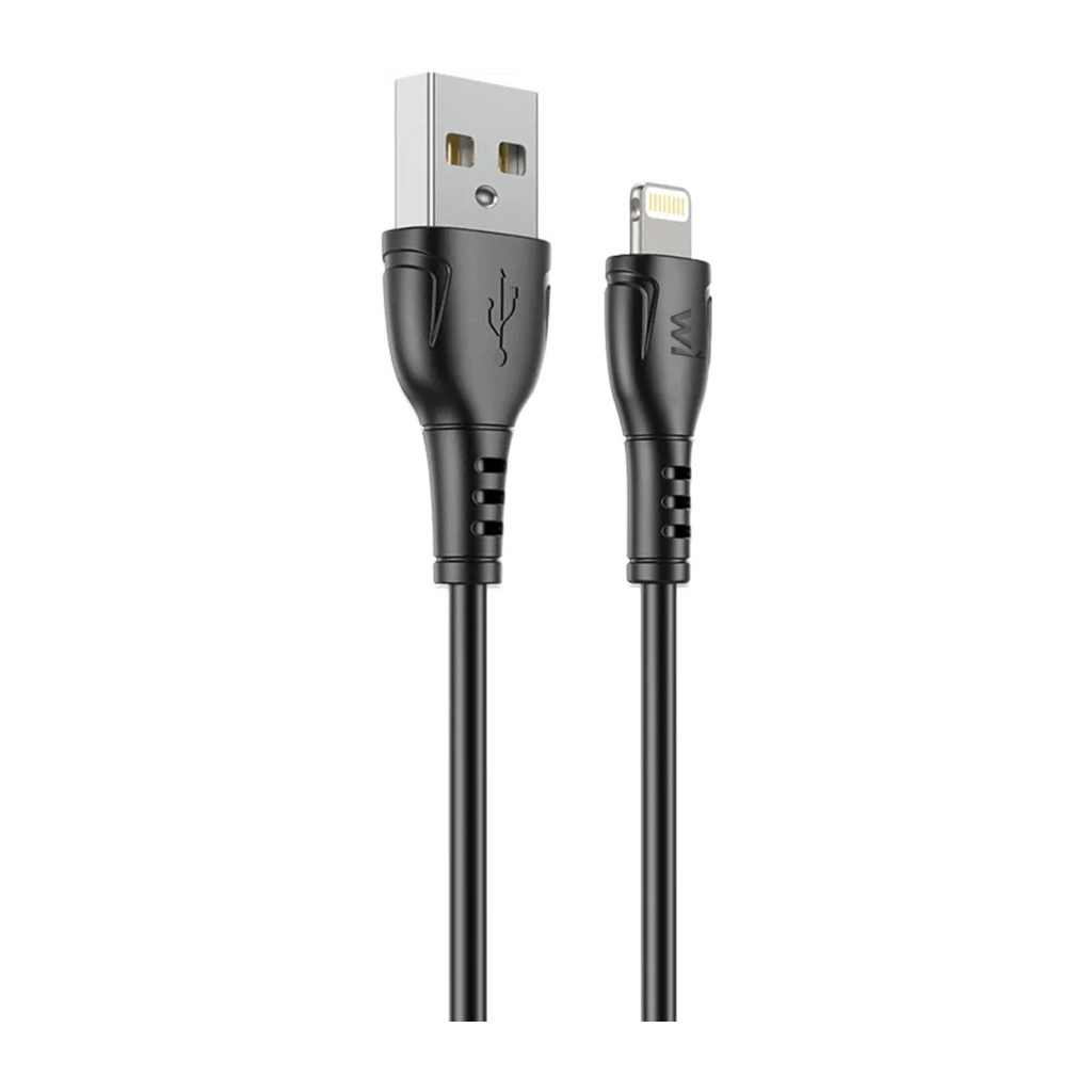 Дата кабель USB 2.0 AM to Lightning 1.0m PVC black Wibrand (WI.DC/BO1B-UL) Дата кабель USB 2.0 AM to Lightning 1.0m PVC black Wibrand (WI.DC/BO1B-UL)