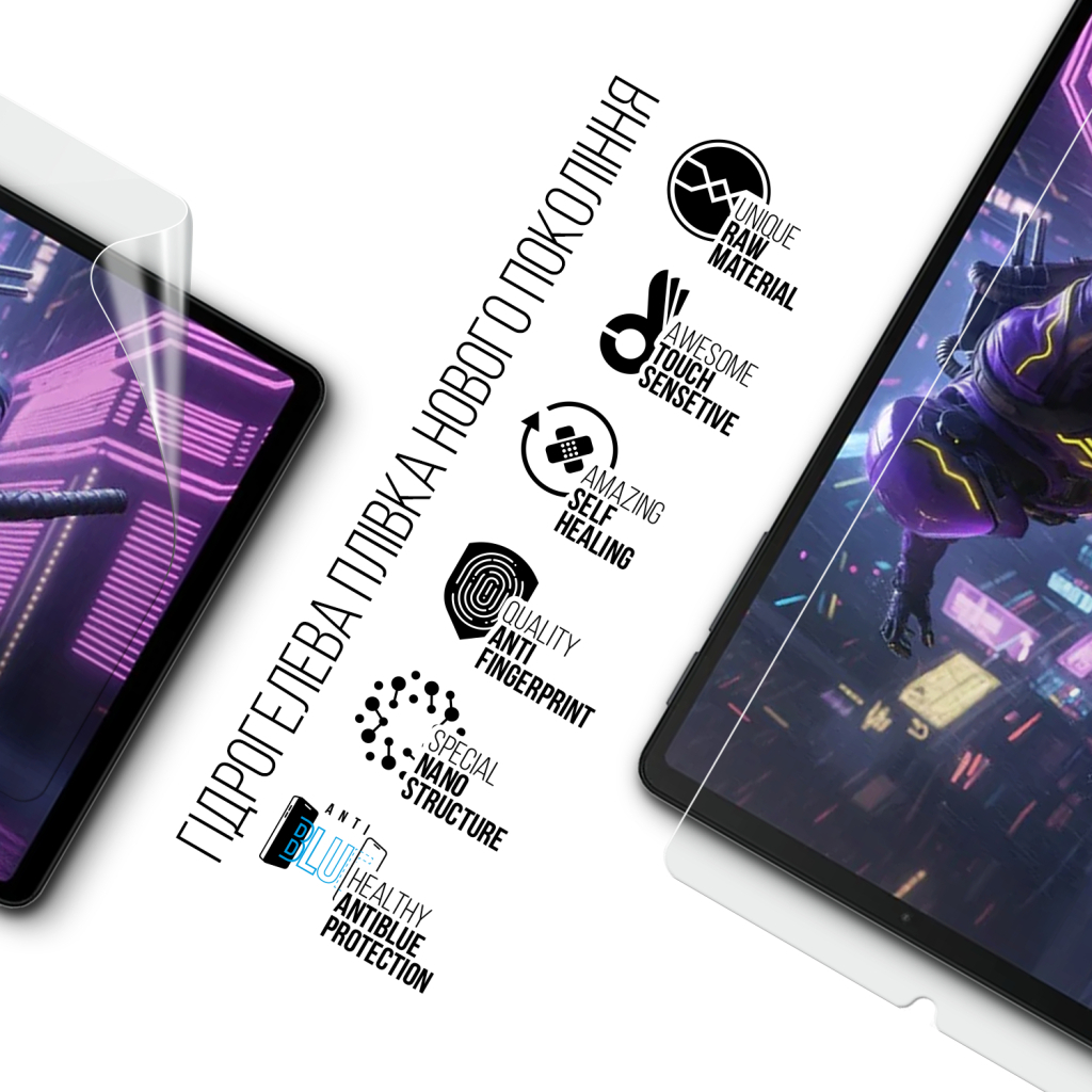 Плівка захисна Armorstandart Anti-Blue hydrogel Black Shark Gaming Tablet (ARM93568) Плівка захисна Armorstandart Anti-Blue hydrogel Black Shark Gaming Tablet (ARM93568)
