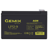 Батарея до ДБЖ Gemix 12В 9 Ач (LP12-9)