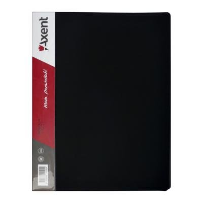 Папка-швидкозшивач Axent А4, black (1304-01-А) Папка-швидкозшивач Axent А4, black (1304-01-А)