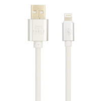 Дата кабель USB 2.0 AM to Lightning 1.0m White Mobiking (50735)