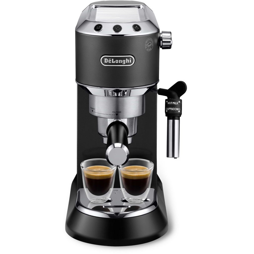 Ріжкова кавоварка еспресо DeLonghi EC685.BK