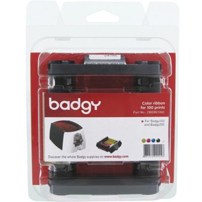 Ріббон Evolis до принтера Badgy100, Badgy200, YMCKO, 100 відбитків (CBGR0100C)