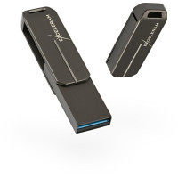 USB флеш накопичувач eXceleram 128GB U3 Series Dark USB 3.1 Gen 1 (EXP2U3U3D128)
