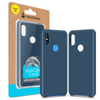 Чохол до мобільного телефона MakeFuture Silicone Case Xiaomi Mi8 Blue (MCS-XM8BL)