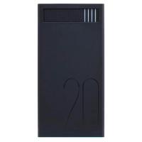 Батарея універсальна Remax Revolution 20000mAh 2USB-2.4A black (RPL-58-BLACK)