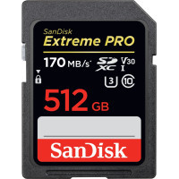 Карта пам'яті SanDisk 512GB SDXC class 10 UHS-I U3 Extreme Pro (SDSDXXY-512G-GN4IN)