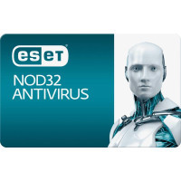 Антивірус Eset NOD32 Antivirus 5ПК 12 мес. base/20 мес продление конверт (2012-23-key)