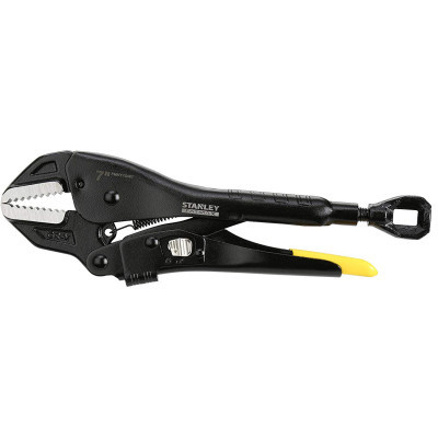 Кліщі Stanley з фіксацією (пінці) 180мм прямі посилені FatMax (FMHT0-75467)