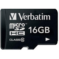 Карта пам'яті Verbatim 16GB microSDHC Class 10 (44082)