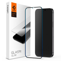 Скло захисне Spigen iPhone 12 / 12 Pro FC Black HD(1Pack) (AGL01512)