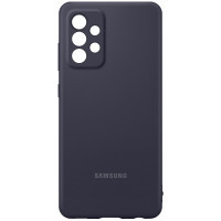 Чохол до мобільного телефона Samsung SAMSUNG Galaxy A52/A525 Silicone Cover Black (EF-PA525TBEGRU)