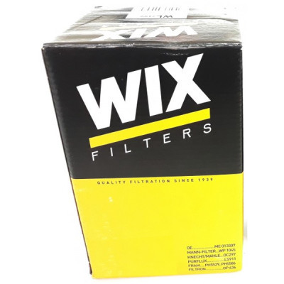 Фільтр масляний Wixfiltron WL7523