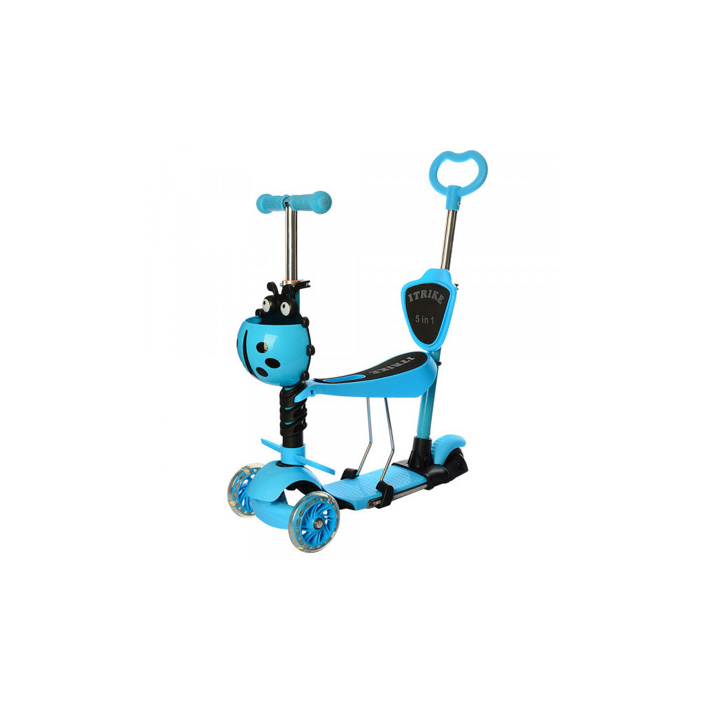 Самокат iTrike Maxi JR 5 в 1 blue (JR 3-026-B blue)