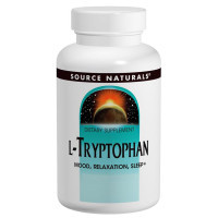 Source Naturals Amino Acid L-Tryptophan, 500 mg, 30 Tablets (SN1978)