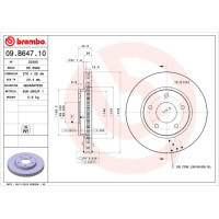 Brembo brake disc 09.B647.10