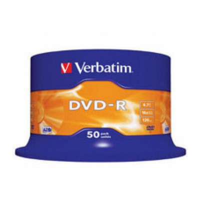 DVD disc Verbatim 4.7Gb 16X CakeBox 50pcs (43548)