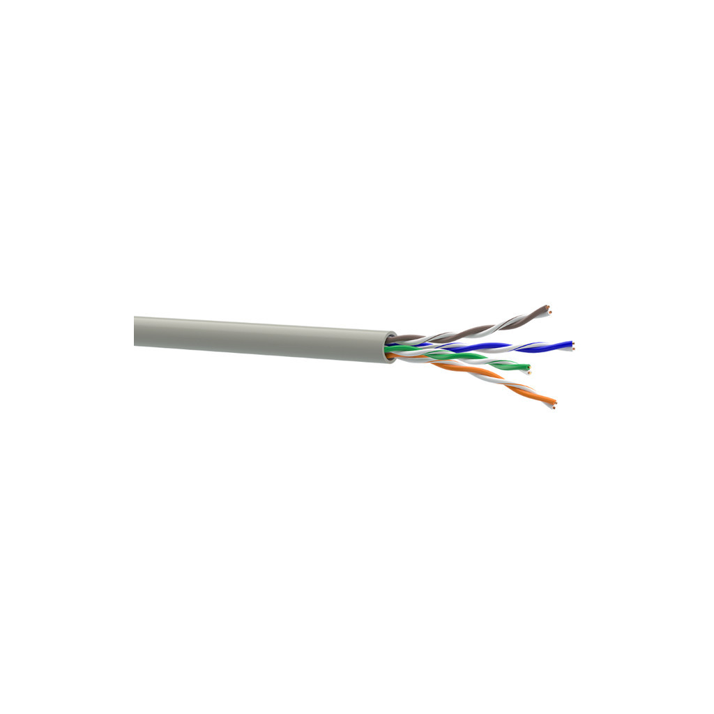 Кабель мережевий ЗЗКМ UTP cat.5e 305м 4х2х24AWG CU PVC (7091001) Кабель мережевий ЗЗКМ UTP cat.5e 305м 4х2х24AWG CU PVC (7091001)