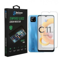 Скло захисне BeCover Realme C11 2021 Crystal Clear Glass (707867)