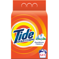 Detergent Tide Aqua-Powder Alpine freshness 5.4 kg (8006540535189)