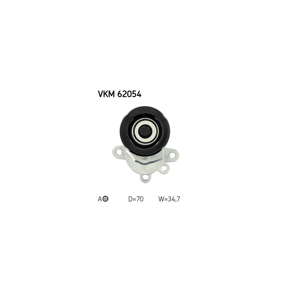 Ролик натягувача ременя SKF VKM 62054 Ролик натягувача ременя SKF VKM 62054