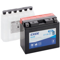 Car battery EXIDE AGM 10Ah (+/-) (160EN) (ET12B-BS)
