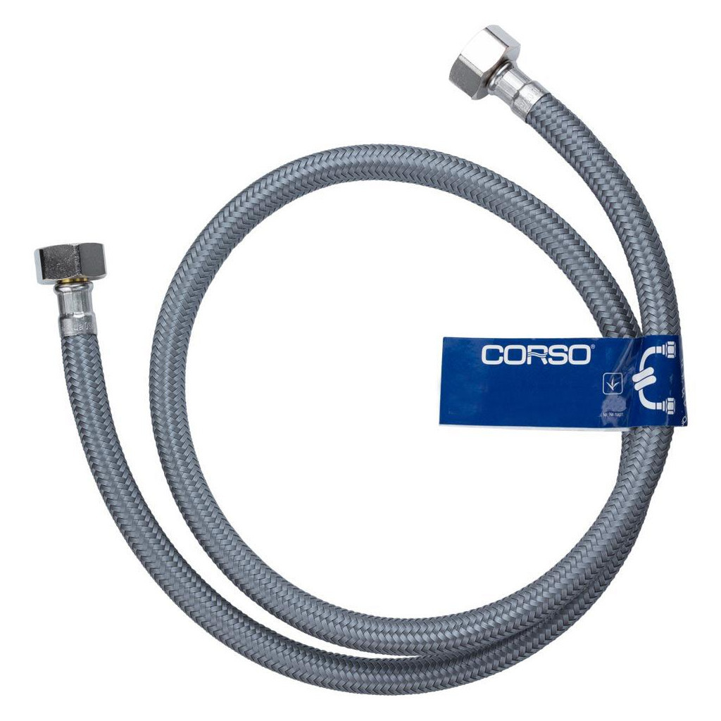 Шланг для води Corso NYLON 1/2" ВВ 60см (9690106)