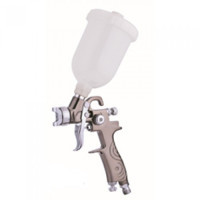 Auarita paint sprayer from the LVMP 1.0 mm compressor, with an upper layer tank. (K-350-1.0)