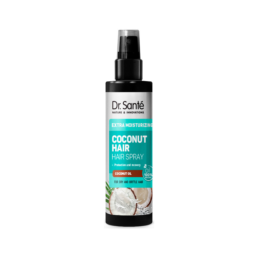 Спрей для волосся Dr. Sante Coconut Hair Екстразволоження Захист і відновлення 150 мл (4823015938238)