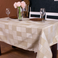 MirSon Jacquard tablecloth No. 301 Jacquard Olive 200x280 cm (2200006739203)