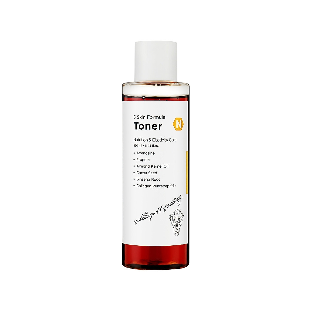 Тонік для обличчя Village 11 Factory Skin Formula Toner N Nourishing & Elasticity 250 мл (8809663750503)
