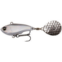 Тейл-спінер Savage Gear Fat Tail Spin 65mm 16.0g White Silver (1854.11.70)