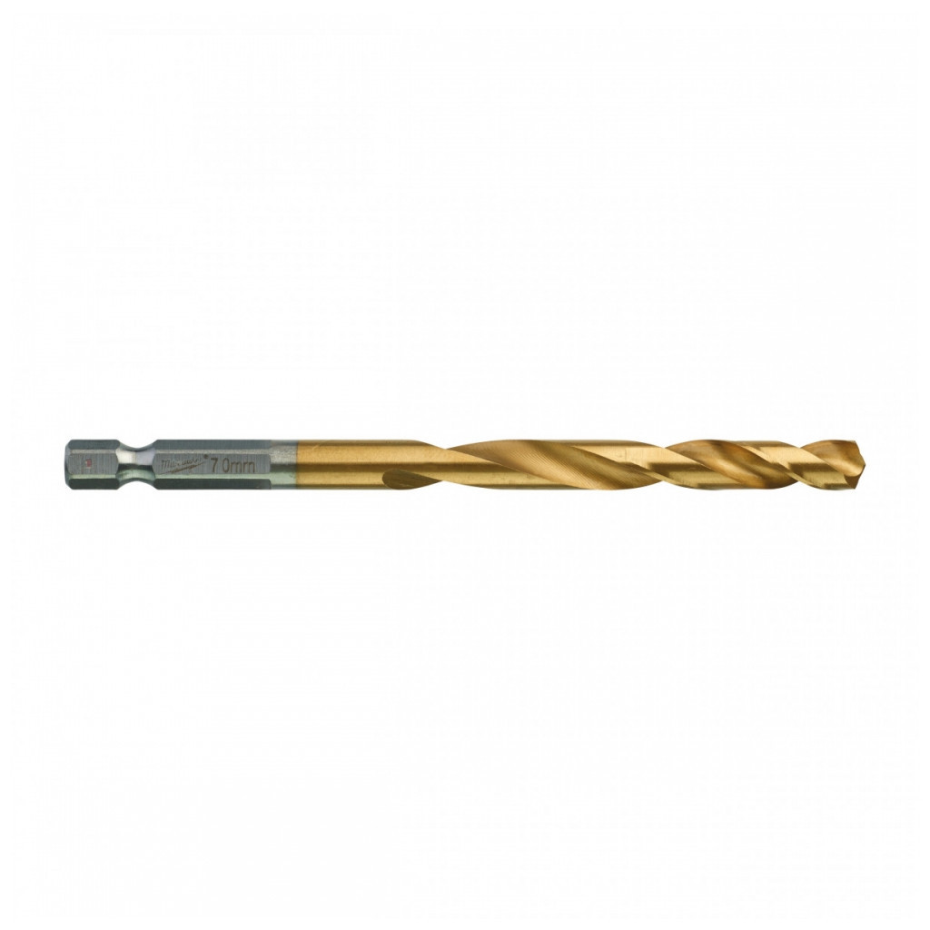 Свердло Milwaukee по металу RedHEX HSS-G TiN, 7,0 мм (48894717)