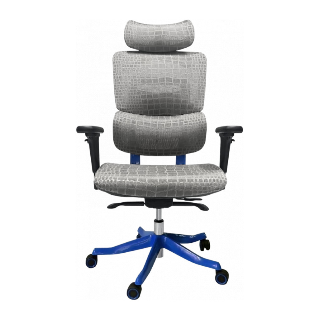 Офісне крісло GT Racer X-626 Gray/Blue