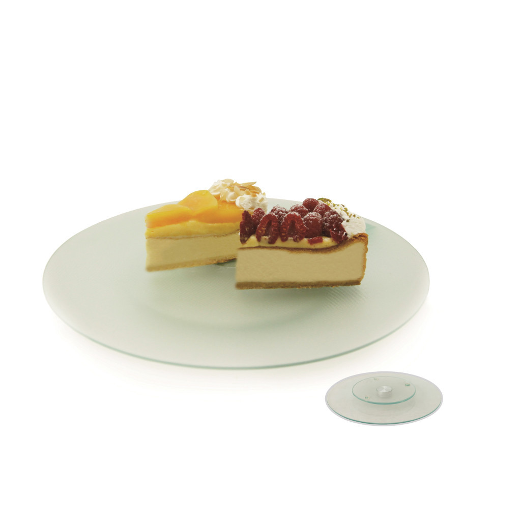 Тортівниця Viva Sweet на нiжцi поворотна 30 см (S3012/2)