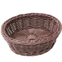 Bread bowl FoREST round d 19 cm h 5.5 cm Dark brown (522409)