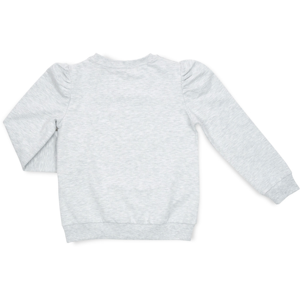 Кофта дитяча Breeze з квіточкою (19234-134G-gray)