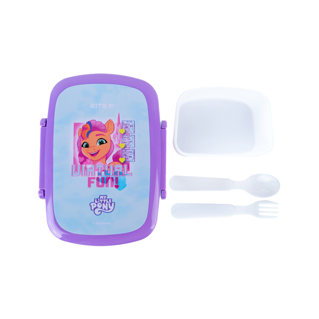 Ланч-бокс дитячий Kite My Little Pony з наповненням 750 мл (LP24-163)