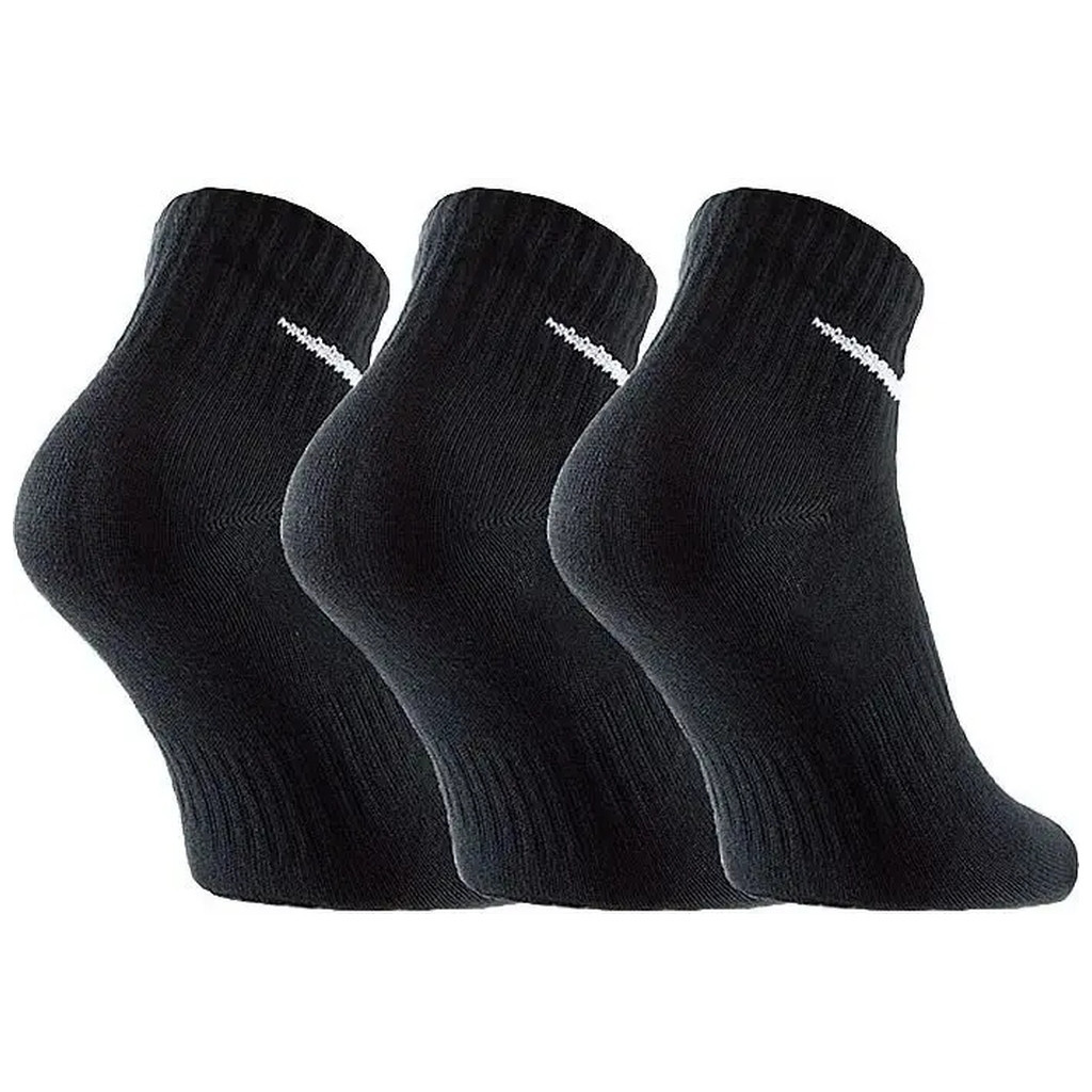 Шкарпетки Nike U NK EVERYDAY LTWT ANKLE 3PR SX7677-010 38-42 3 пари Чорні (888407237430)